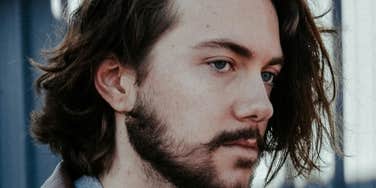 Man is talking and sharing less.