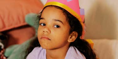 Kid was told to stop bad habit.