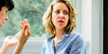 Woman who lacks self-respect does getting annoyed on repeat