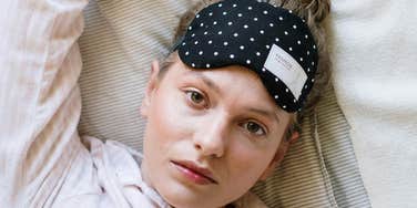 Woman needs remedies for sleep.