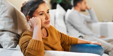 sad woman losing respect and attraction for her husband