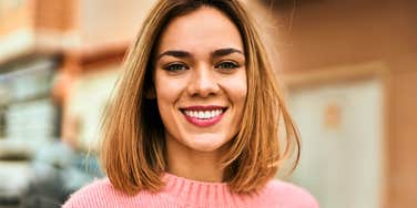 confident woman who has a high-value personality