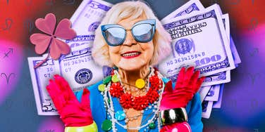 zodiac signs abundance luck Sunday February 22 2026