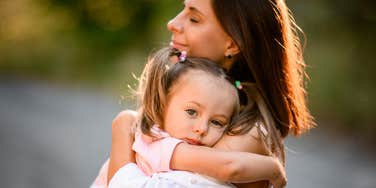 advice never first let go kid's hug changed mom's parenting