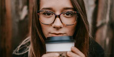 Coffee controls her.