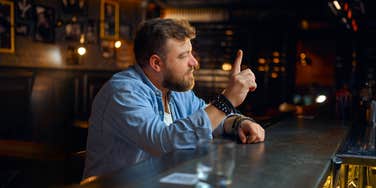 man buys drink entitled stranger teach about consent