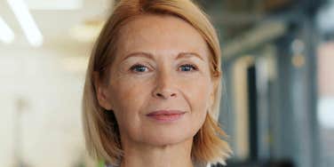 Woman has incredible discipline.