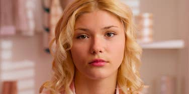 young gen Z woman struggling with daily life experiences