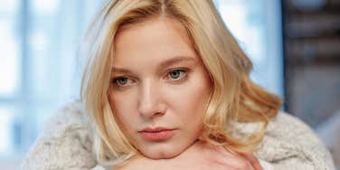 Woman has a toxic friend.