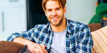  man who is so emotionally secure he doesn't have to prove it