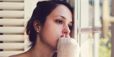 Woman faces unexpected signs of depression.