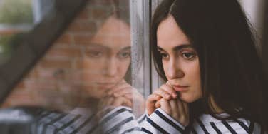 bitter woman with an easygoing husband