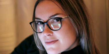 Woman has a perception skill most people lack.