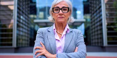 strict boss doing unwise things that make her employees exhausted