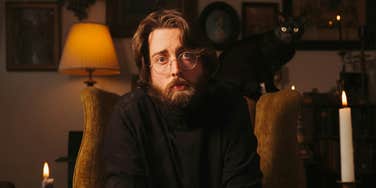 young man talking therapy