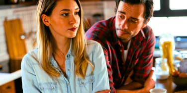 couple saying phrases they think are no big deal but that slowly destroy relationships