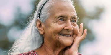 officers welfare check relieved discover elderly woman playing video game