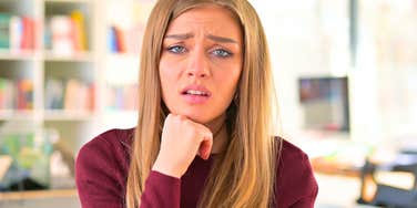 perfectly nice woman who tends to leave a bad impression