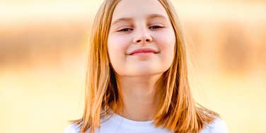 girl who was a spiritually sensitive kid who could read everyone's vibes and mood