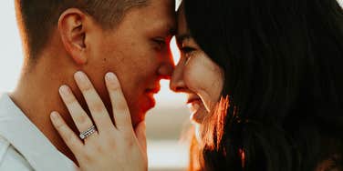 People feel love deeply.