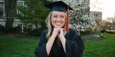 woman invited celebrities graduation some responded