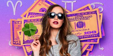 zodiac signs abundance luck Monday April 13 2026