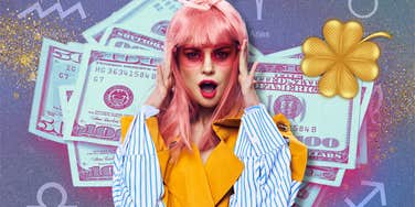 zodiac signs abundance luck April 25 2026