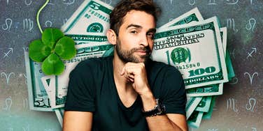 zodiac signs abundance luck Sunday April 5 2026