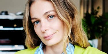 Woman who knows her worth looking confidently at the camera 