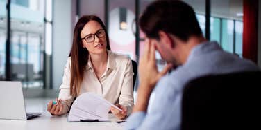 recruiter upset about man's nonsensical resume