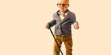 moms toddler identifies grandpa handles questions old soul