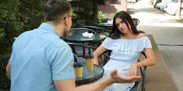 woman goes date looksmaxxer accuses catfishmaxxing