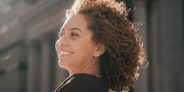 Woman is noticed by men instantly because of her people skills