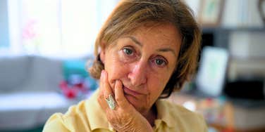 intelligent older woman no longer being nice