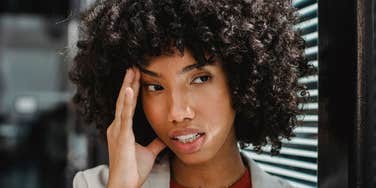 Woman carries around unresolved anger.