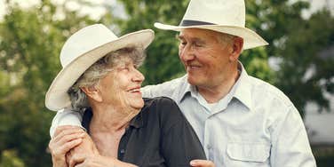 Couple married for years.
