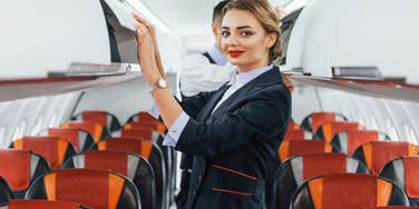 flight attendants pleading passengers stop touching