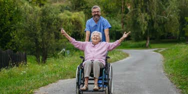 grandma who likes to party in her nursing home