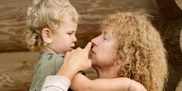 Narcissistic grandparent.