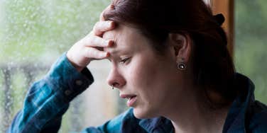Woman stuggles feeling stuck.