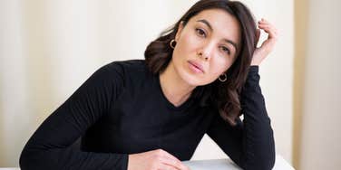 exhausted woman who gets a lot of well-intentioned compliments