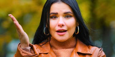 annoying woman who is mentally and emotionally draining to others