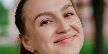 Woman has higher self-esteem.