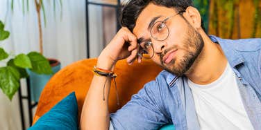 pensive gen z man feeling like life is unfair