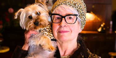boomer woman who sees herself as rich