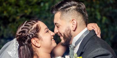 Husband loves being married.