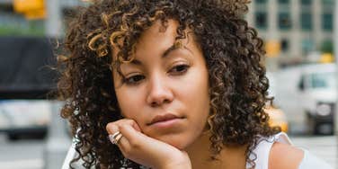 Woman lacks emotional maturity.