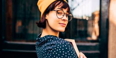 confident young woman who knows what it means to be successful