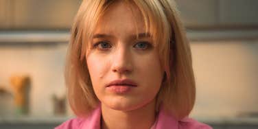 serious woman who is difficult to be around