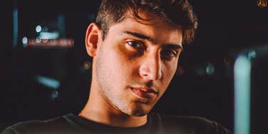 mentally and emotionally ugly man looking angry
